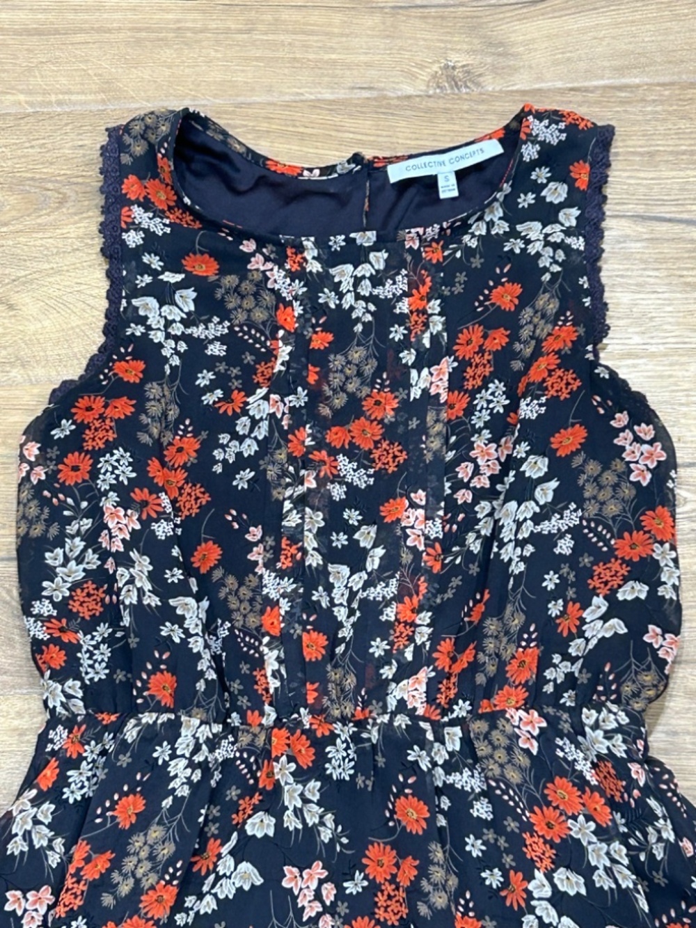 Collective concepts Women's Knee Length Floral Dress Size S Small - Picture 3 of 5